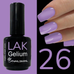 LakGelium smalto gel semipermanente Purple Cloud 26