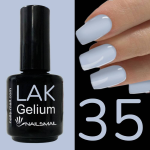 LakGelium smalto gel semipermanente Blue Indigo 35