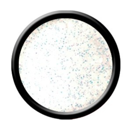 Glitter multicolor Bianco - Azzurro