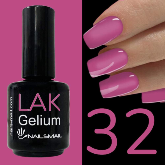 LakGelium smalto gel semipermanente Pink Yarrow 32